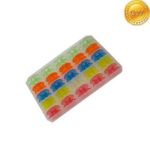 پک ماسوره رنگی ژانومه 25 عددی